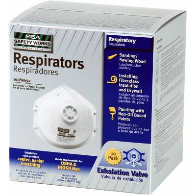 Safety Works 10-Pack N95 Respirator