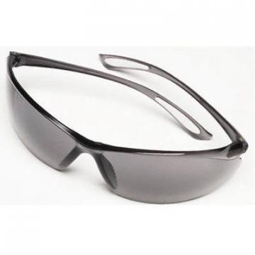 Safety Works Feather Fit Gray-Tint Safety Glasses