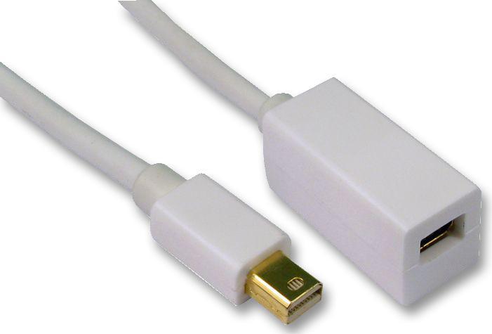 Pro Signal Mini DisplayPort Extension Cable, 2m White