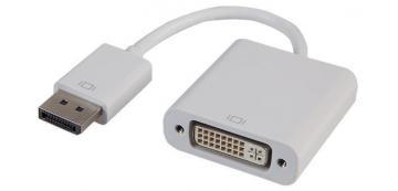 Pro Signal DisplayPort to DVI Adapter Male to Female - White