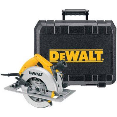 DeWalt Circular Saw Kit, 7-1/4-In., 15-Amp, 5,800-RPM