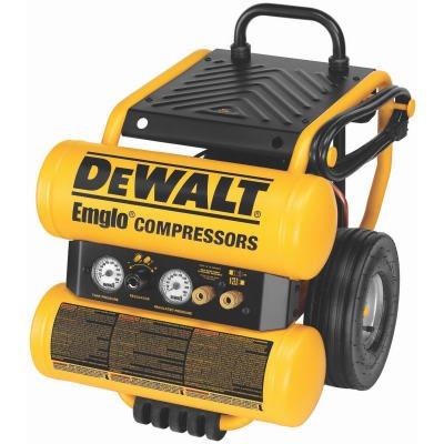 DeWalt Electric Air Compressor, Wheeled, 1.1-HP, 4-Gallon