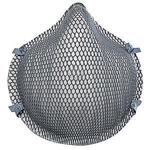 Moldex N95 Disposable Particulate Respirator, Gray, M/L, 20PK