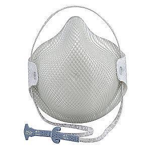 Moldex N95 Disposable Particulate Respirator, White, M/L, 15PK