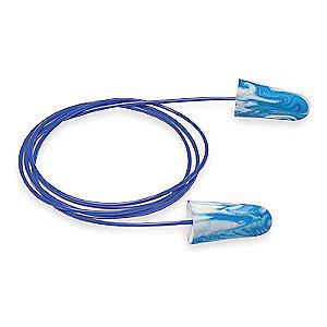 Moldex 33dB Disposable Tapered-Shape Ear Plugs; Corded, Blue