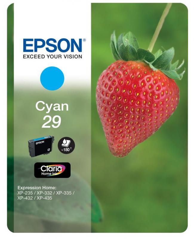 Epson Claria Home Ink Cartridge - Cyan 29