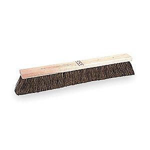 Tough Guy Palmyra Push Broom, Block Size 24", Hardwood Block Material