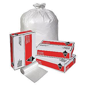 Tough Guy 20 to 30 gal. Extra Heavy Trash Bags, White, Coreless Roll of 200