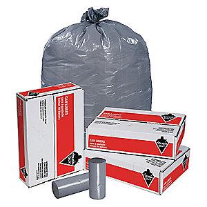 Tough Guy 20 to 30 gal. Extra Heavy Trash Bags, Gray, Coreless Roll of 250