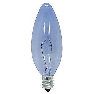 GE 40W Incandescent Lamp, B10, Candelabra Screw (E12), 230 lm, 2800K