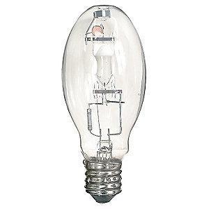 GE 250W Metal Halide HID Lamp, ED28, Mogul Base E39, 18,500 lm, 4500K