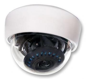 Defender Security IR Varifocal Dome CCTV Camera, 800TVL 20m IP66