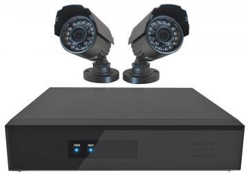 Defender Security 4 Channel DVR CCTV System, 2 Bullet Cameras