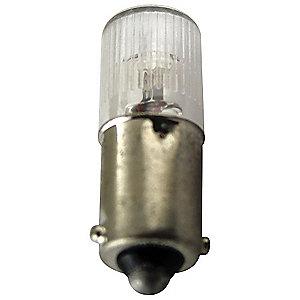 Eaton Miniature Neon Bulb, T3-1/4, BA9s, 120V, 6 lm