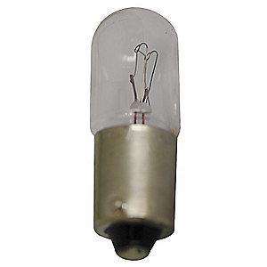 Eaton Miniature Incandescent Bulb, T3-1/4, BA9s, 120V, 4 lm