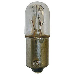 Siemens 52AADN Miniature Incandescent Bulb, T3-1/4, BA9s, 24V