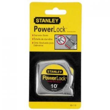 Stanley Powerlock Tape Measure, 10-Ft. x 1/4"