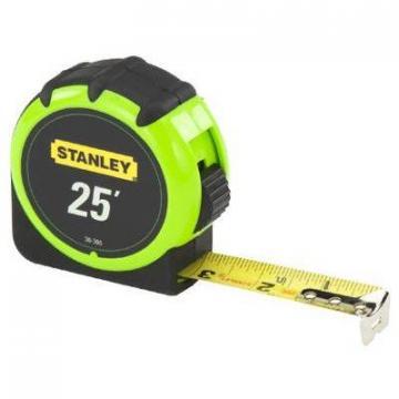 Stanley High-Vis Tape Measure, 25-Ft. x 1"