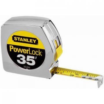 Stanley Powerlock Tape Measure, 35-Ft. x 1"