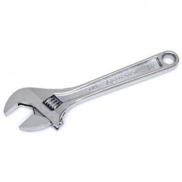 Crescent  Adjustable Wrench, Chrome, 6"
