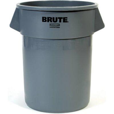 Rubbermaid Brute 55-Gallon Gray Trash Can
