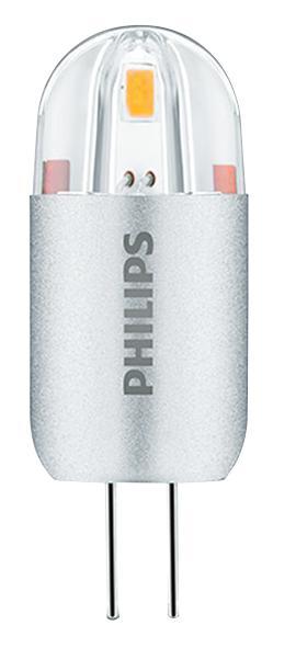 Philips 1.2W CorePro LEDcapsule LV G4 Capsule, Cool White (3000K)