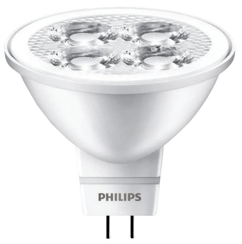 Philips 4.7W GU5.3 LED Bulb, 4000K