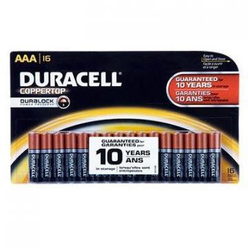 Duracell Alkaline Batteries, "AAA", 16-Pk.