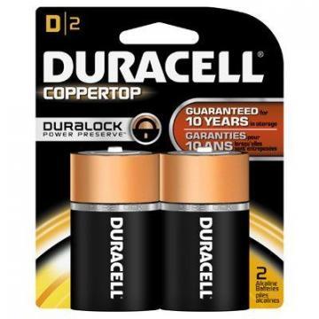 Duracell 2-Pack  "D" Alkaline Batteries