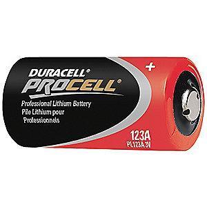 Duracell Lithium Battery, Voltage 3, Battery Size 123, 12 PK