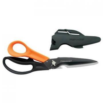 Fiskars Cuts+More 5-In-1 Scissors, 9-Inch