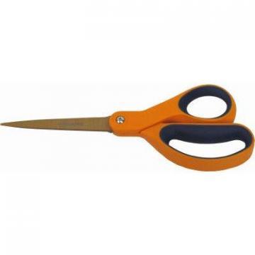 Fiskars DuraSharp 8-Inch Softgrip Straight Titanium Scissors