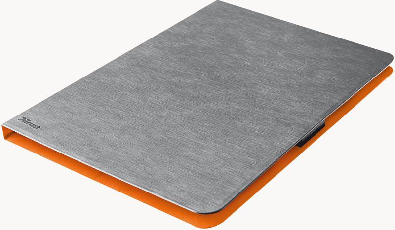 Trust Aeroo Ultra Thin Folio Stand for 10" Tablets - Grey/Orange