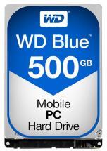WD Blue 2.5" Internal HDD SATA 6GB/s - 500GB, 16MB Cache, 5400RPM