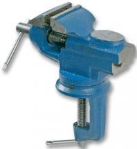 Duratool 60mm x 25mm Swivel Table Vice with Anvil