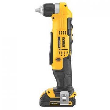 DeWalt Cordless Right Angle Drill/Driver Kit, 3/8", 20-Volt Max Lithium Ion, 2-S
