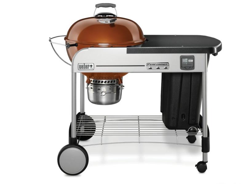 Weber 22" Performer Premium Charcoal BBQ in Copper