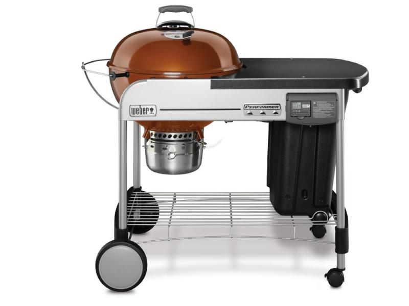 Weber 22" Performer Deluxe Charcoal BBQ in Copper