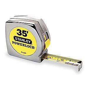 Stanley 35 ft. Steel SAE Tape Measure, Chrome