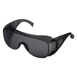 Condor Visitor Scratch-Resistant Safety Glasses, Gray Lens Color
