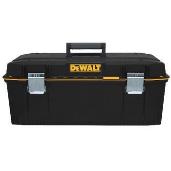 DeWalt Portable Tool Box, 11-39/64"H x 28"W x 12-39/64"D, 21252 cu. in., Black