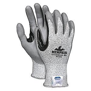 MCR Cut Resistant Gloves, Cut Level A2 Lining, Gray/Salt and Pepper, S