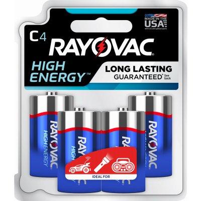 Rayovac Alkaline Batteries, "C", 4-Pk.