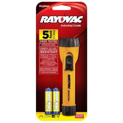 Rayovac Tool Lite Industrial Flashlight With Batteries