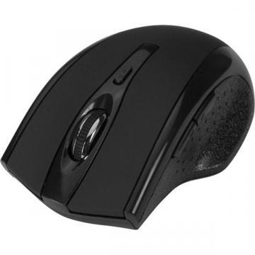 SIIG 6-Button Ergonomic Wireless Optical Mouse - Black