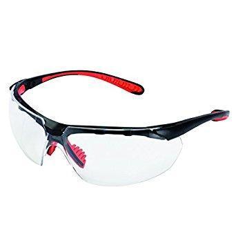 Jackson Safety V40 Maxfire S Anti-Fog Scratch-Resistant Safety Glasses, Amber