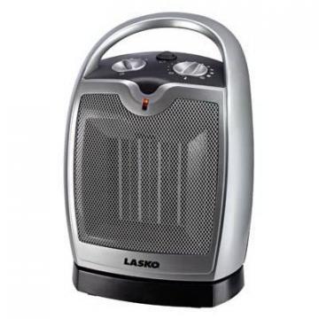 Lasko Ceramic Heater, Oscillating, 1500-Watt