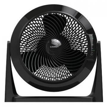 Lasko Air Flexor High-Velocity Fan, With Remote, 3-Speed, Black