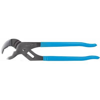Channellock Pliers, Tongue & Groove, V-Jaw, 12"