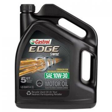 BP Castrol Edge Motor Oil, 10W30, 5.1-Qts.